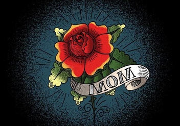 Tattoo Art Rose - vector gratuit #398273